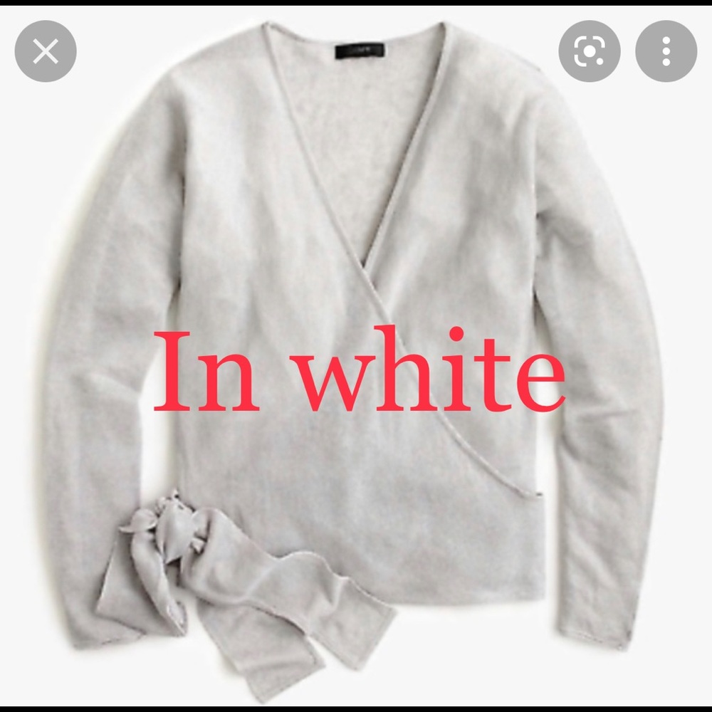 J crew Linnen wrapped cartigan
